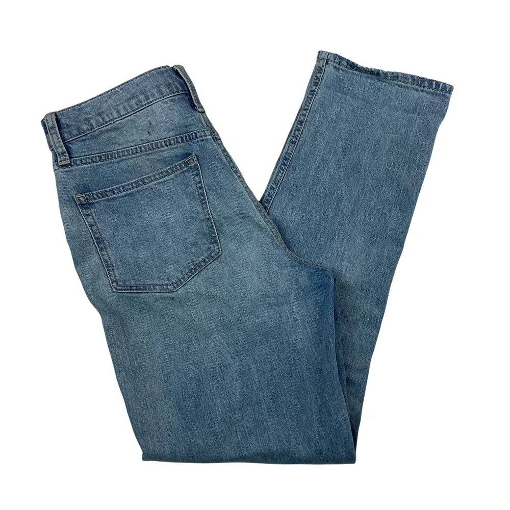J. Crew High Rise Straight Crop Jeans Vintage Classic - Picture 5 of 14